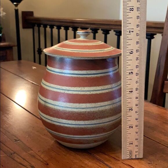 Rare Takahashi Stoneware Canister - Picture 5 of 8